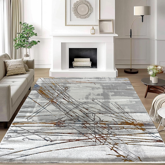 Covor, Lisboa, Crem/Bej/ Multi, Living, Dormitor, Modern - 02763A