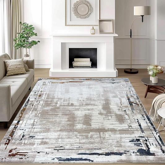 Covor, Lisboa, Crem/Bej/Multi, Living, Dormitor, Modern - 02761A