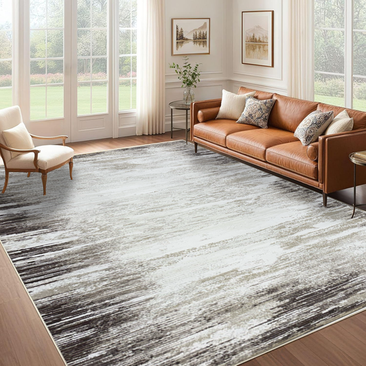 Covor, Safir, Bej/Maro, Living, Dormitor, Modern - 02976A