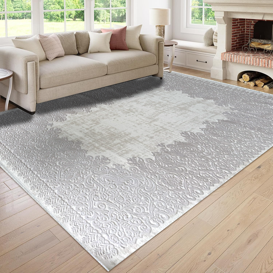 Covor, Sardes, Bej, Living, Dormitor, Elegant -02152A