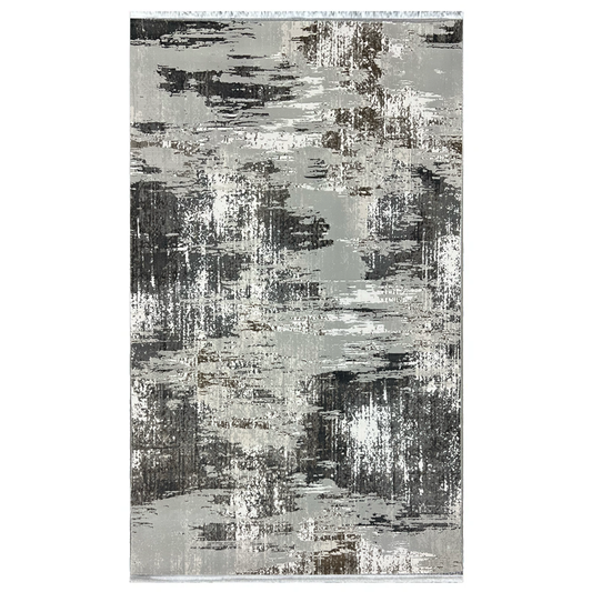 Covor, ADA, Gri/Crem, Living, Dormitor, Modern 03378A