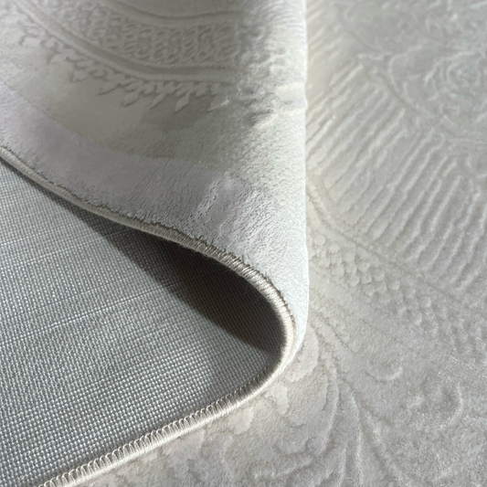 Covor, Blossom, Gri/Alb, Living, Dormitor, Elegant - 02000A