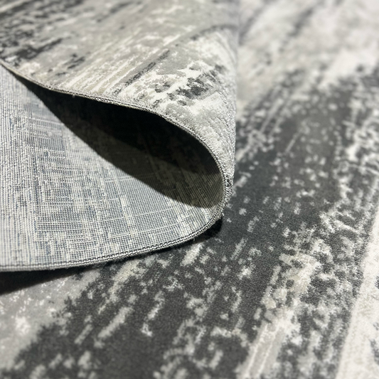 Covor, Defne, Gri/Crem, Living, Dormitor, Modern - 03200A