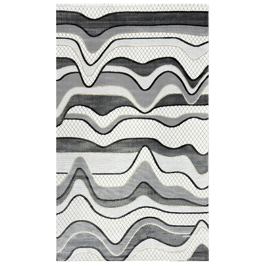 Covor, Palermo, Gri, Living, Dormitor, Modern - 02358A