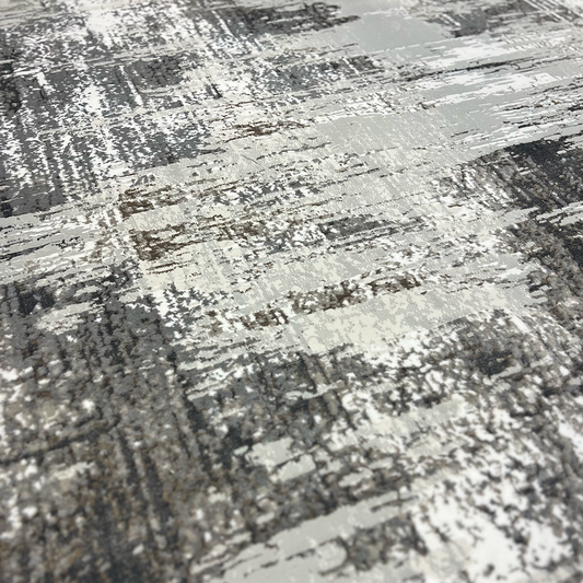 Covor, ADA, Gri/Crem, Living, Dormitor, Modern 03378A