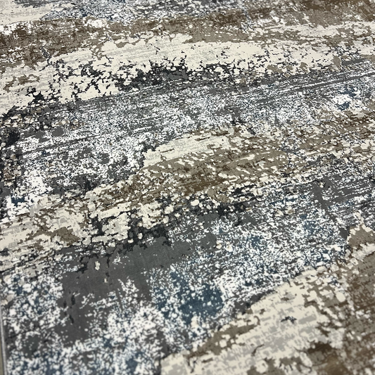 Covor, ADA, Gri/Crem, Living, Dormitor, Modern 03381A