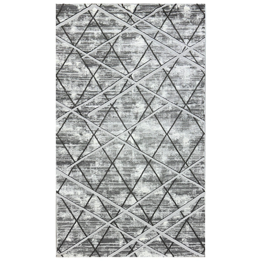 Covor, Zara, Gri, Living, Dormitor, Modern - 02850A