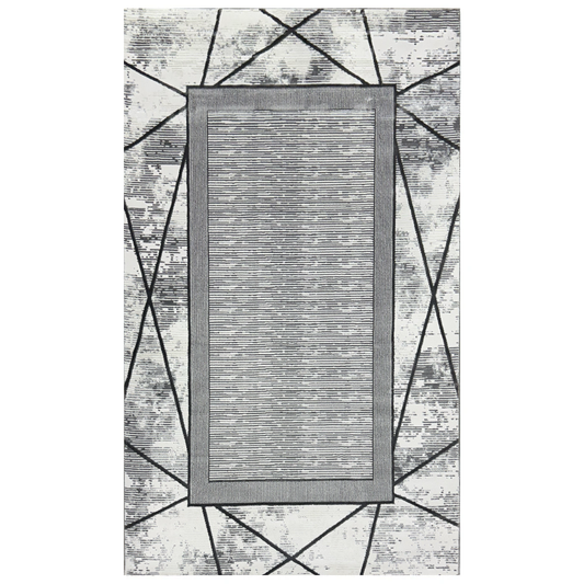 Covor, Safir, Gri, Living, Dormitor, Modern - 02977A